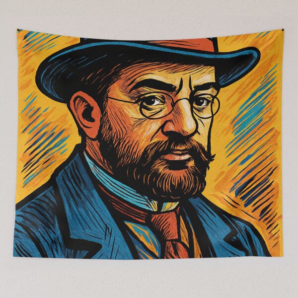 Item preview, Henri de Toulouse-Lautrec, portrait | Comics stylCartoone -  designed and sold by ComicsFactory.