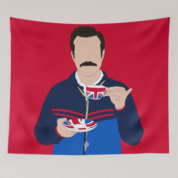 Item preview, Ted Lasso British Tea Illustration designed and sold by Still Silhouette.