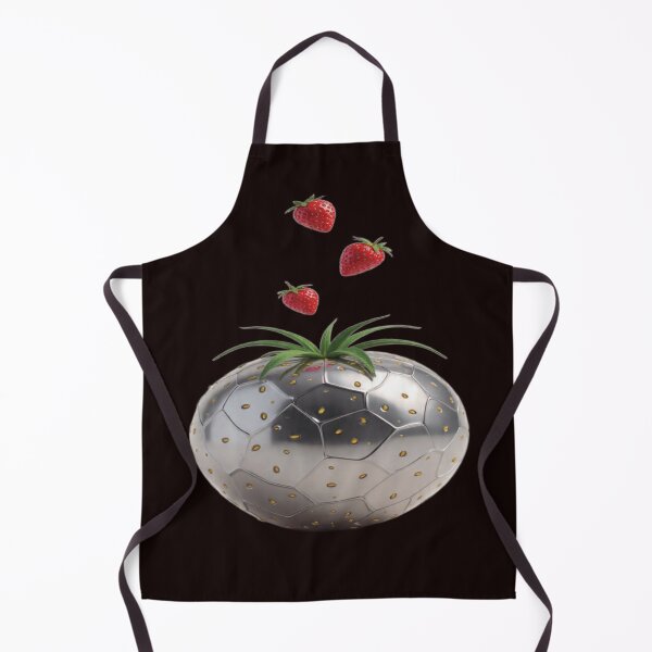 Item preview, Metallic Strawberry Orb Floating Surreal Aesthetic designed and sold by ZChrome.
