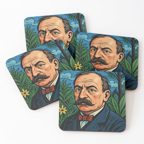 Item preview, Henri Rousseau, portrait | Comics stylCartoone -  designed and sold by ComicsFactory.