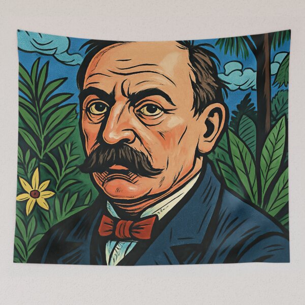 Item preview, Henri Rousseau, portrait | Comics stylCartoone -  designed and sold by ComicsFactory.