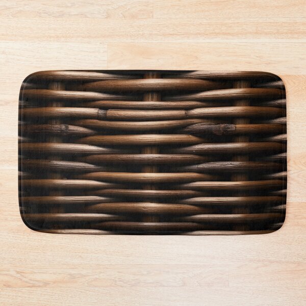 Item preview, Warm Wicker – Handwoven Natural Texture designed and sold by PawPrintedArt.
