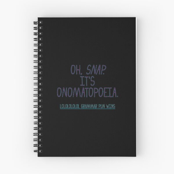 Item preview, Oh Snap It’s Onomatopoeia designed and sold by rjhhjawthux77.