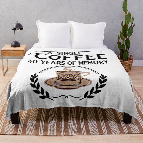 Item preview, A Single Coffee 40 Years of Memory designed and sold by RS-Globalist-.