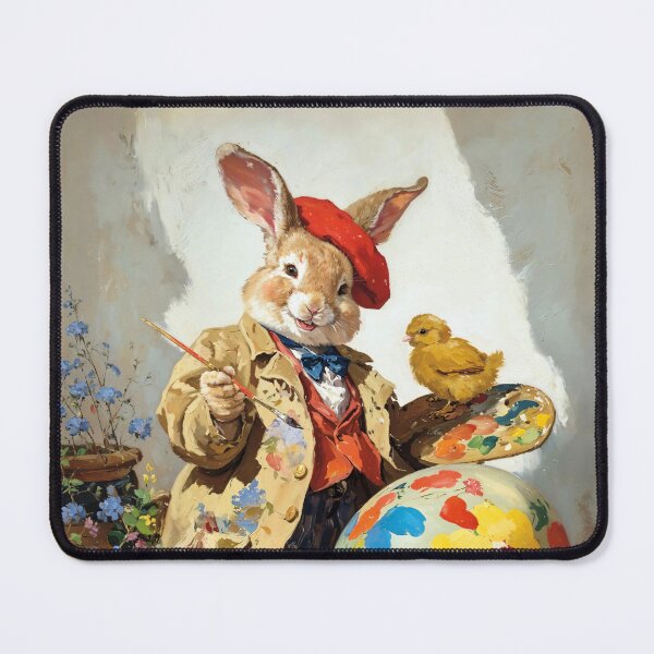 Item preview, Easter Bunny Artist Egg Decorating Art   designed and sold by el-padre.