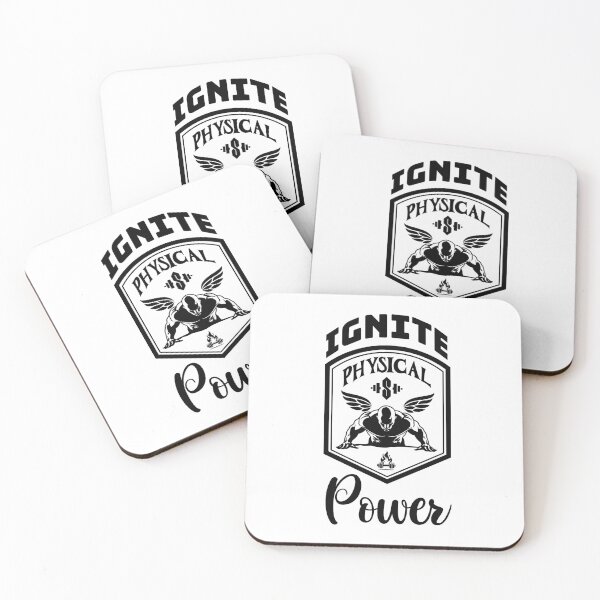 Item preview, Ignite Physical Power - Angelic Bodybuilding & Fitness Shield designed and sold by Abaseen.