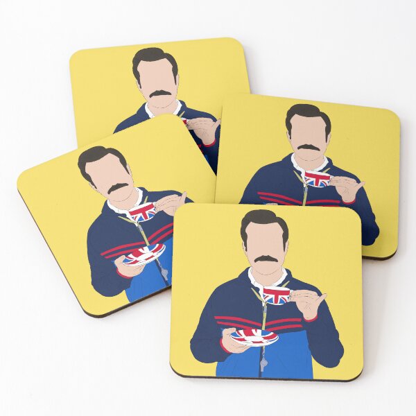 Item preview, Ted Lasso Tea Time Fan Art Portrait designed and sold by Still Silhouette.