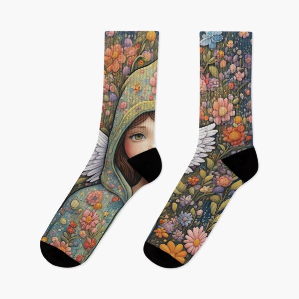 Item preview, Angel covered in flowers in a magic Garden designed and sold by Colin Bentham.
