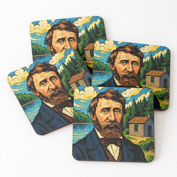 Item preview, Henry David Thoreau, author | Comics stylCartoone -  designed and sold by ComicsFactory.