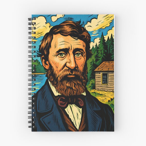 Item preview, Henry David Thoreau, author | Comics stylCartoone -  designed and sold by ComicsFactory.