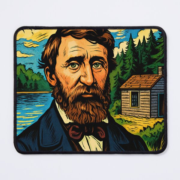 Item preview, Henry David Thoreau, author | Comics stylCartoone -  designed and sold by ComicsFactory.