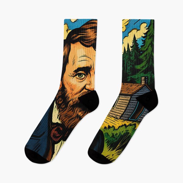 Item preview, Henry David Thoreau, author | Comics stylCartoone -  designed and sold by ComicsFactory.