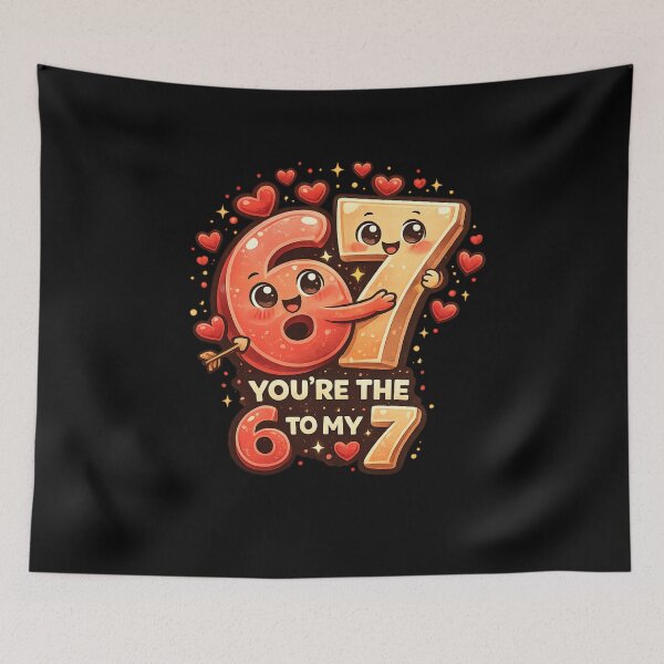Item preview, You're The 6 To My 7 Love Partner Couple Romantic Gift designed and sold by SofenArt.