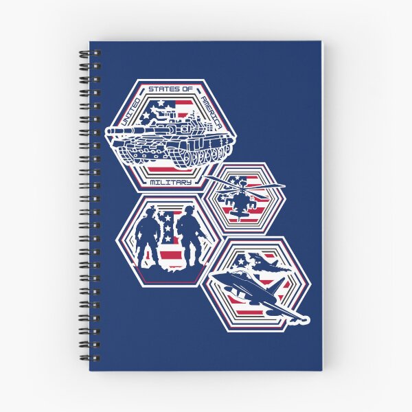 Item preview, U.S. Military Hexagon Emblem Set – Patriotic Tank, Soldiers, Helicopter & Fighter Jet Design for Veterans and Proud Americans designed and sold by GFamilyC.