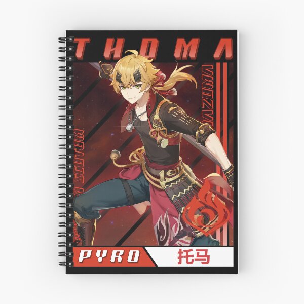 Item preview, Thoma - Genshin Impact designed and sold by niftywear.