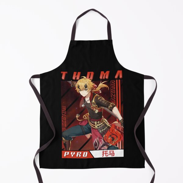 Item preview, Thoma - Genshin Impact designed and sold by niftywear.