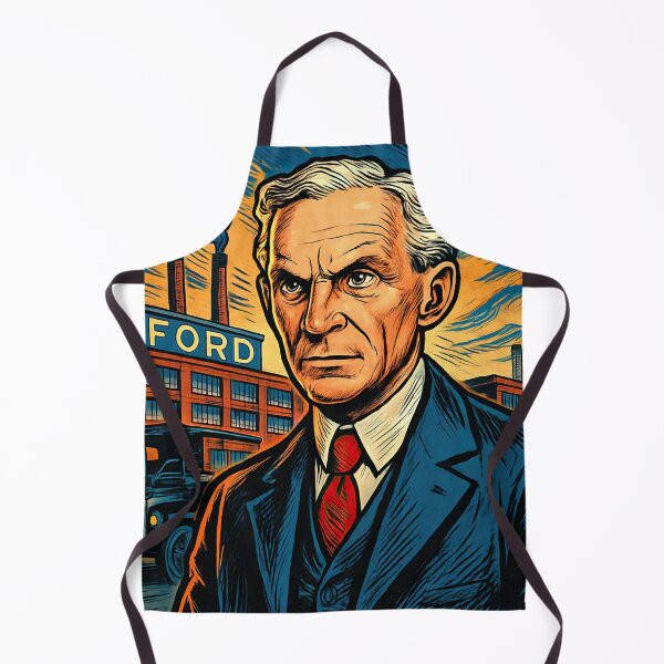 Item preview, Henry Ford | Comics stylCartoone - designed and sold by ComicsFactory.