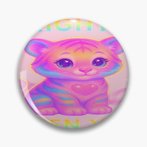 Item preview, Lumi the Neon Love Cub — “Love Looks Brighter When You Are Near”(1 of 6 from the "Glow-Gang 2026 Valentine's Day Edition) designed and sold by "TXSiSsY's TRIUMPH BY GRACE".