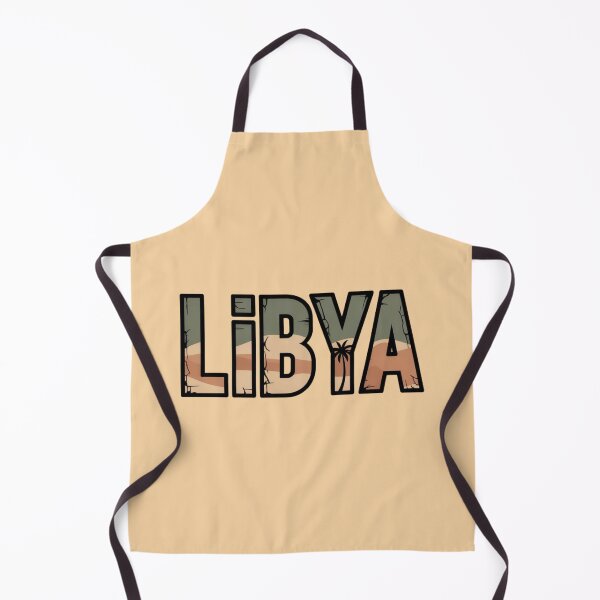 Item preview, Libya Minimal Vintage Typography – Bold Outline Design designed and sold by Timeless Design.