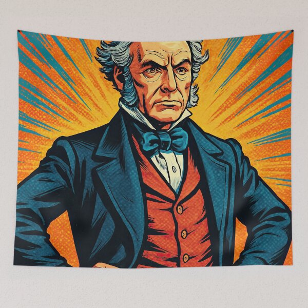 Item preview, Henry John Temple, leader | Comics stylCartoone -  designed and sold by ComicsFactory.