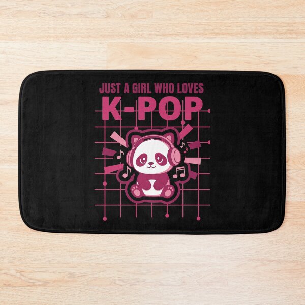 Item preview, Just A Girl Who Loves K-Pop Cute Korean Music designed and sold by LuminOrb.