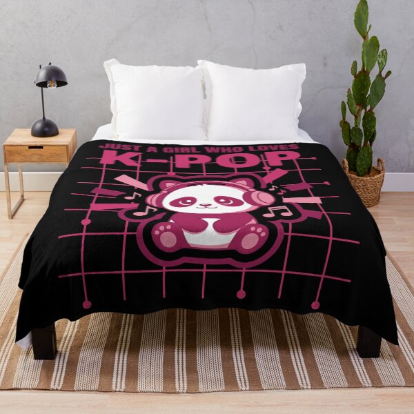 Item preview, Just A Girl Who Loves K-Pop Cute Korean Music designed and sold by LuminOrb.