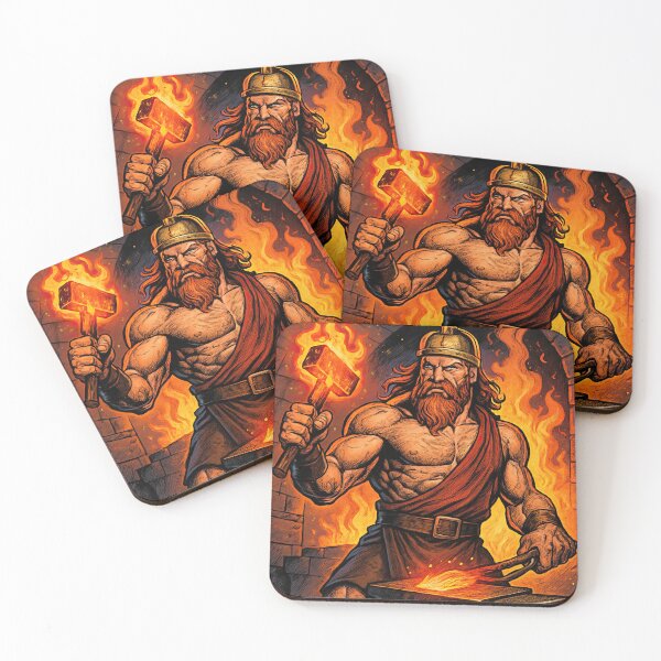 Item preview, Hephaestus, Greek God of Forge | Comics stylCartoone -  designed and sold by ComicsFactory.