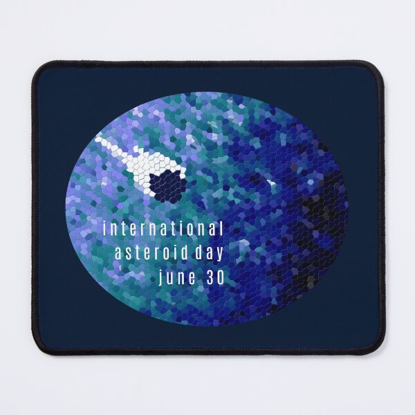 Item preview, International Asteroid Day June 30 mosaic designed and sold by bravoalpha.