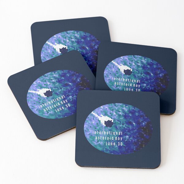 Item preview, International Asteroid Day June 30 mosaic designed and sold by bravoalpha.
