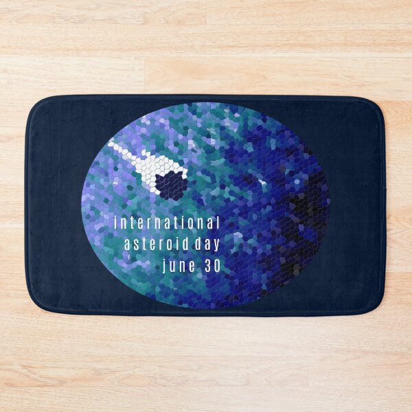 Item preview, International Asteroid Day June 30 mosaic designed and sold by bravoalpha.