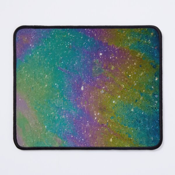 Item preview, Trippy Space Galaxy Rainbow Gasoline Oil Spill Concrete designed and sold by TackyTime.