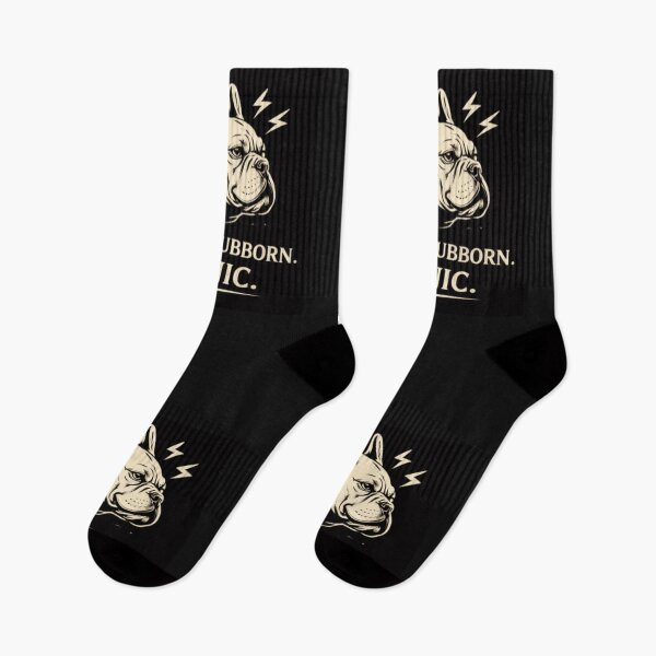 Item preview, French Bulldog Personality Art – Small Stubborn Iconic designed and sold by Mosogoloso.