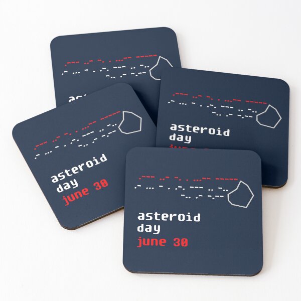 Item preview, International Asteroid Day June 30 morse designed and sold by bravoalpha.