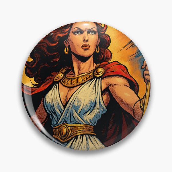 Item preview, Hera, Greek Olympian queen of the gods  | Comics stylCartoone -  designed and sold by ComicsFactory.