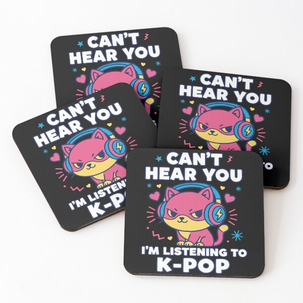 Item preview, Cant Hear You Im Listening To K-Pop Korean Music designed and sold by LuminOrb.
