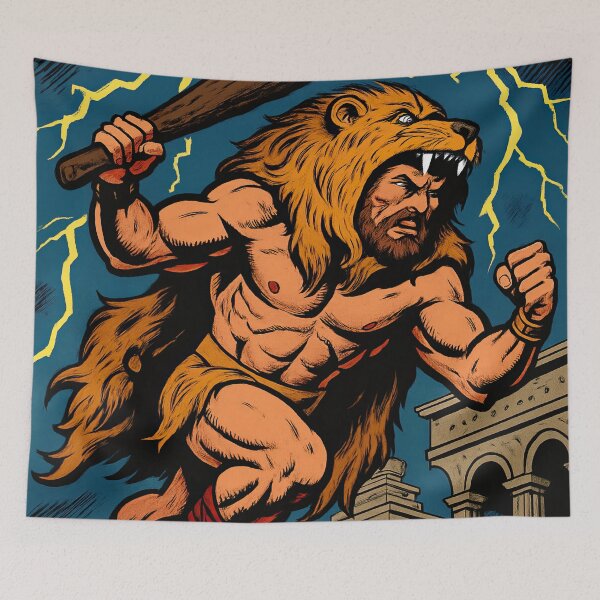 Item preview, Heracles, Roman mythology   | Comics stylCartoone -  designed and sold by ComicsFactory.