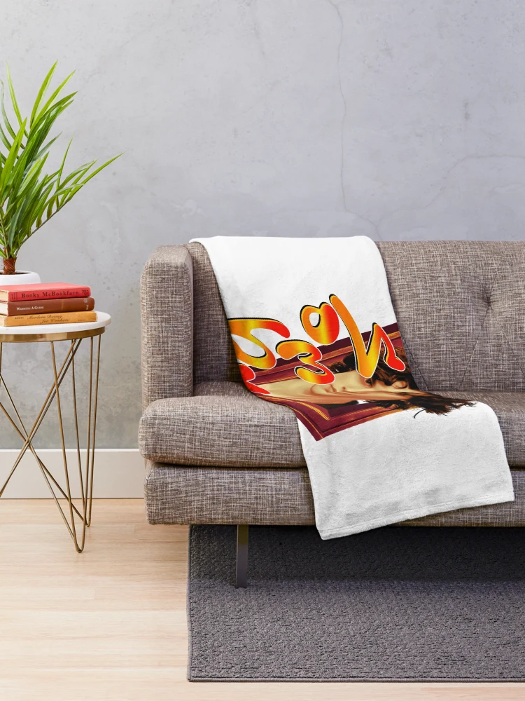 Thumbnail 2 of 6, Throw Blanket, Singer In Window Frame designed and sold by ShadeFall.