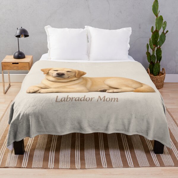 Item preview, Cozy Labrador Mom – Calm Resting Dog Art designed and sold by dogmomtees.