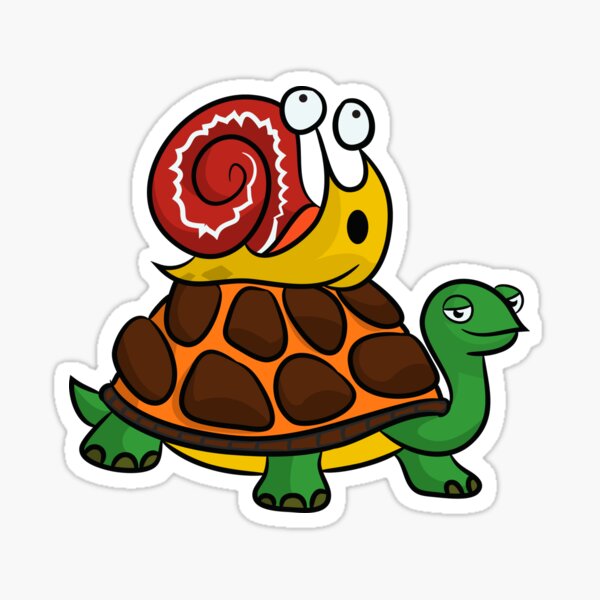 Slow Down - Snail Riding A Tortoise - Funny Animal Meme Slow Down - Snail Riding A Tortoise - Funny Animal Meme