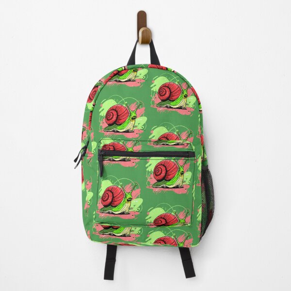Item preview, Colorful Snail | Green and Red Modern Illustration designed and sold by MartynaKanik.