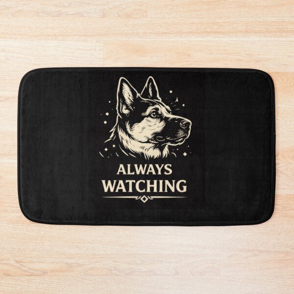 Item preview, German Shepherd Personality Art – Always Watching Dog Design designed and sold by Mosogoloso.