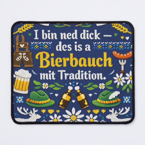 Item preview, Beer belly with traditional knitwear design designed and sold by Mauswohn.