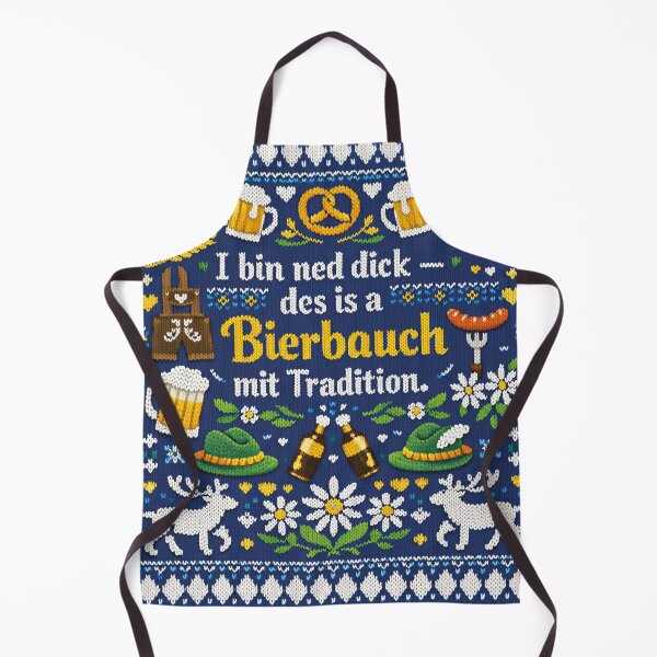Item preview, Beer belly with traditional knitwear design designed and sold by Mauswohn.
