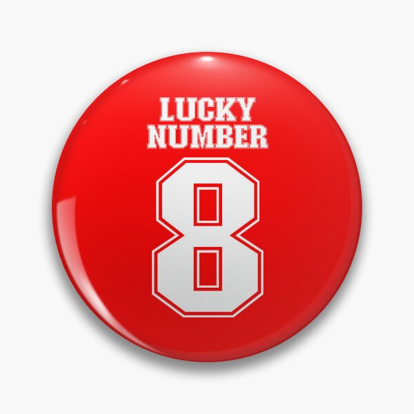 Item preview, Powered by Lucky Number 8 – Abundance Success Energy T-Shirt designed and sold by Mr-Ma-Studio.