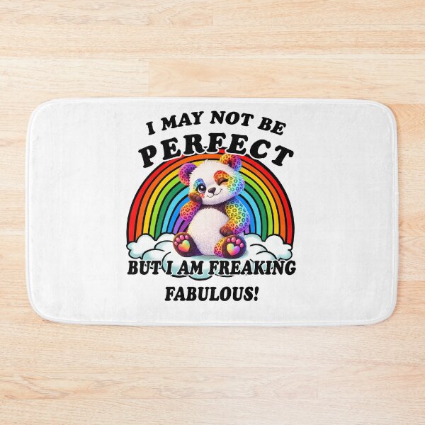 Item preview, Panda Not Perfect still Fabulous  designed and sold by AuDHDesigns AUS .