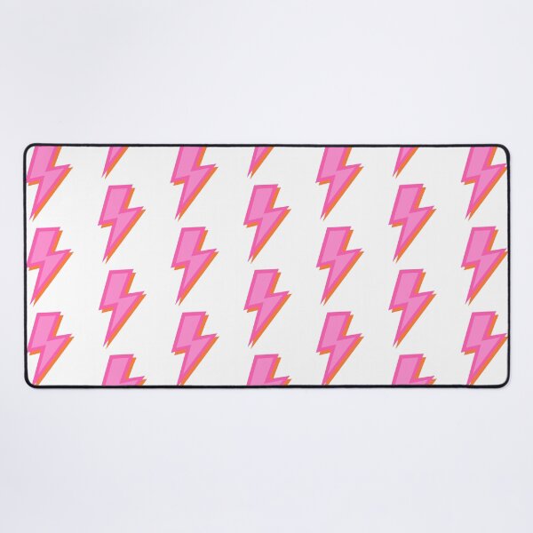 Item preview, Pink and Orange Lightning Bolts designed and sold by OneThreeSix.
