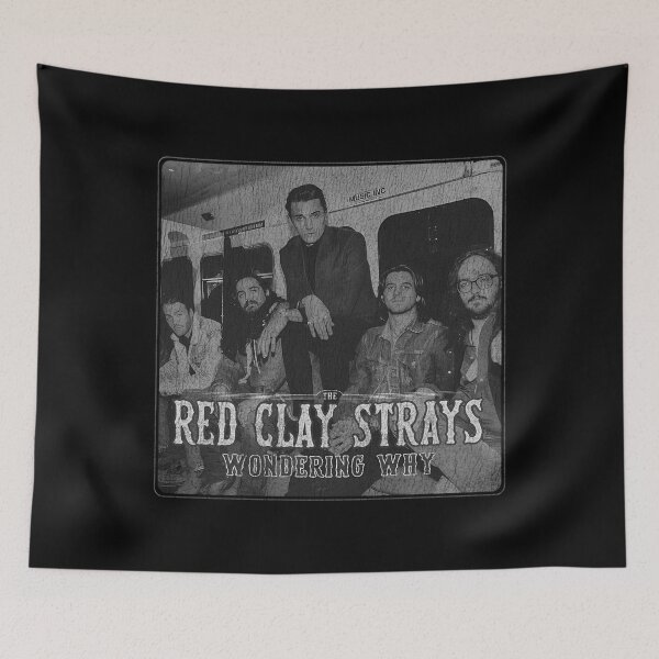 Item preview, The Red Clay Strays Wondering Why Grunge designed and sold by PenelopeHardy.