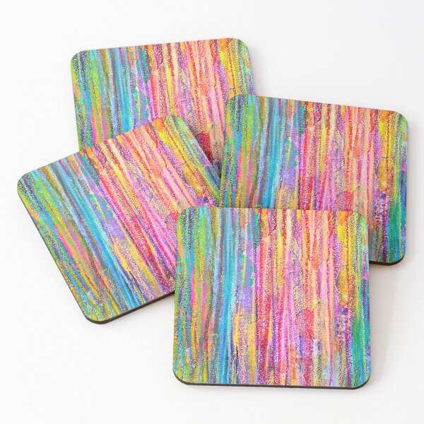 Item preview, Colorful abstract - Lines of Joy designed and sold by PatBlancheArt.