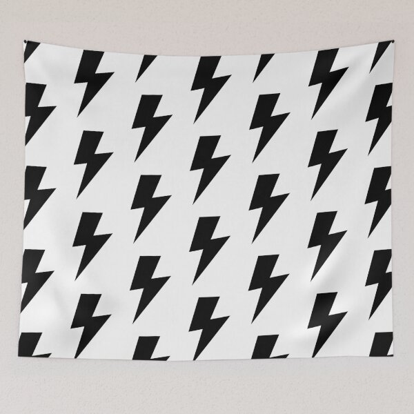 Item preview, Black Lightning Bolt designed and sold by OneThreeSix.