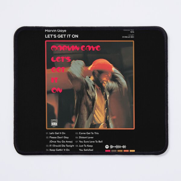 Item preview, Marvin Gaye Let'S Get It On Tracklist Album designed and sold by winkia555.